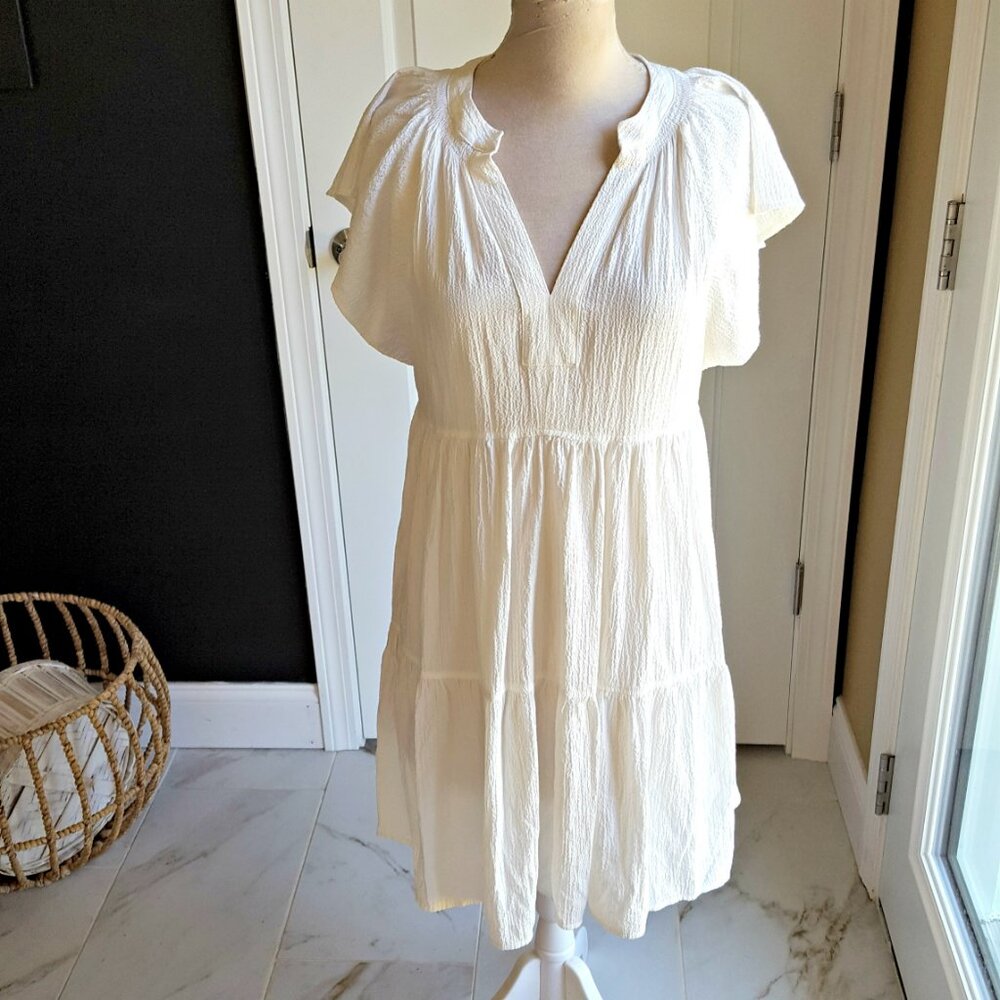 NWOT! BOHO Gauze DRESS Calvin KLEIN - Picture 5 of 5